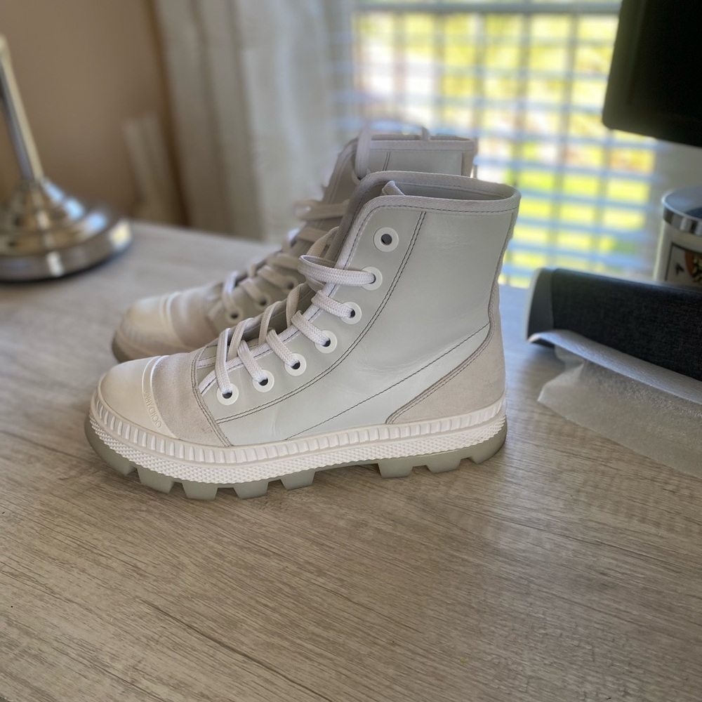 Jimmy Choo hightop sneakers size 39